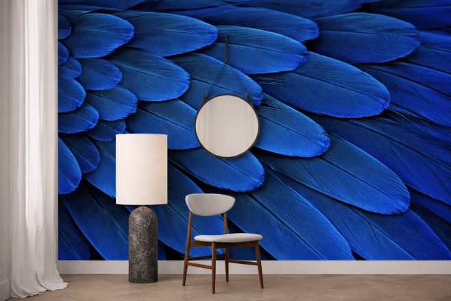 Midnight Feather Mosaic