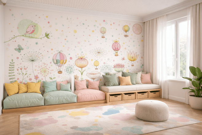 Whimsical Airship Garden