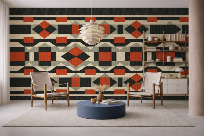 Crimson Mosaic