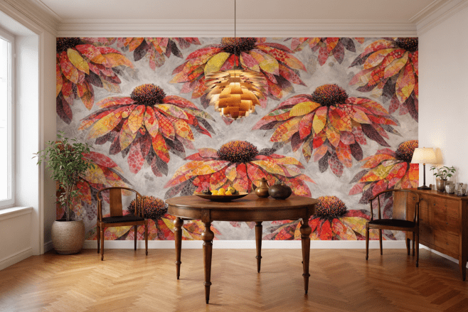 Sunset Petal Mirage