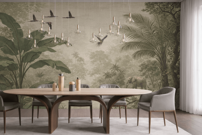 Saffron Jungle Reverie