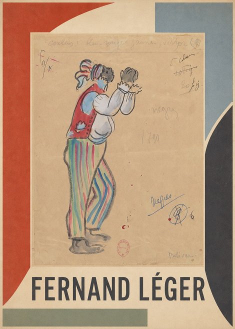 Fernand Léger Nègres – Bolivar No1 - Poster