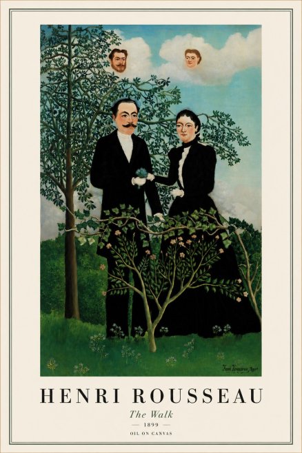 Rousseau The Walk No5 - Poster