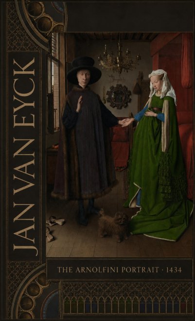 Jan van Eyck The Arnolfini Portrait I No3 - Poster