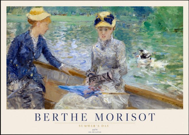 Berthe Morisot Summer's Day No1 - Poster