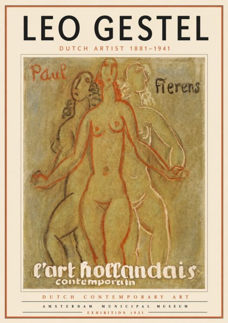 Leo Gestel L'art Hollandais Contemporain II No5 - Poster