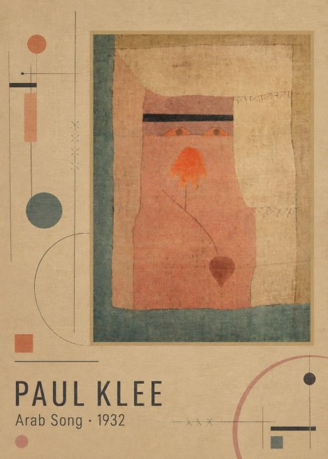 Paul Klee Arab Song No3 - Poster