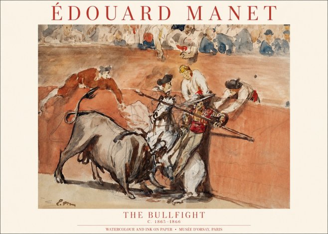 Édouard Manet The Bullfight I No1 - Poster