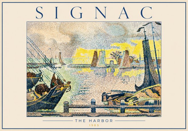 Signac The Harbor III No6 - Poster