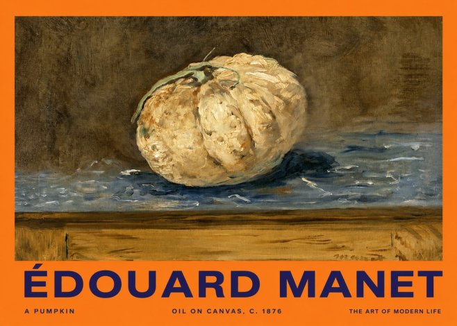 Édouard Manet A Pumpkin No2 - Poster