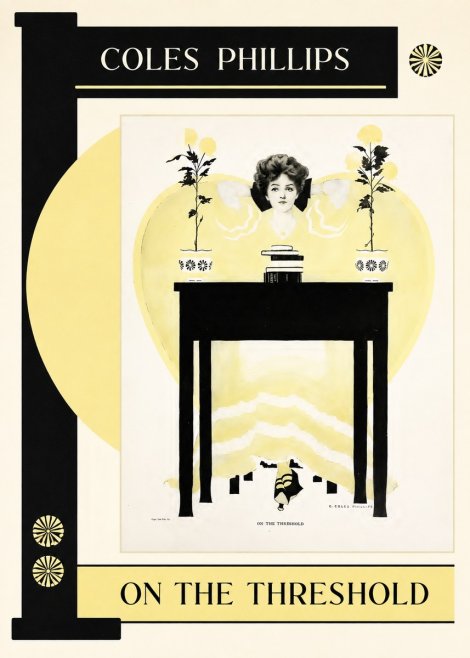Coles Phillips On the Threshold No5 - Poster