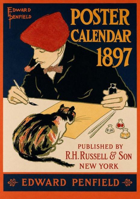 Edward Penfield Poster Calendar 1897 No2 - Poster