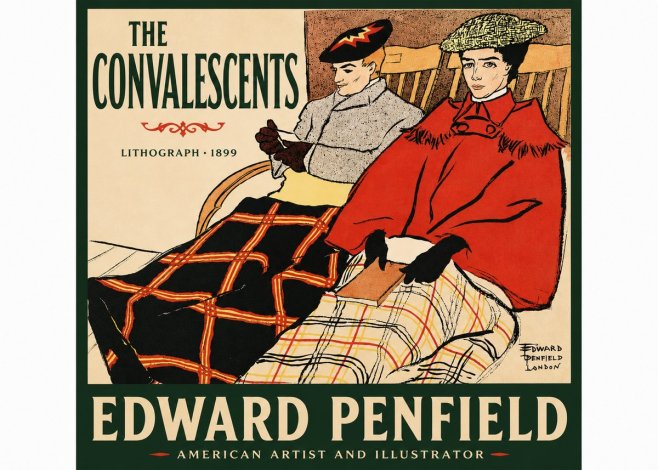 Edward Penfield The Convalescents No4 - Poster