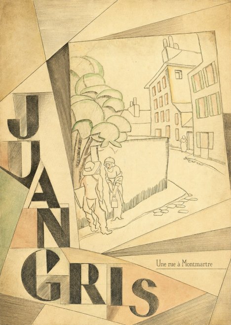 Juan Gris Une Rue À Montmartre No5 - Poster