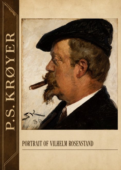 P.S. Krøyer Portrait of Vilhelm Rosenstand No2 - Poster