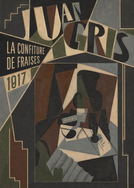 Juan Gris La Confiture De Fraises No5 - Poster