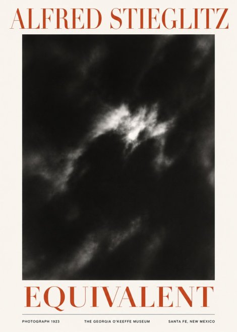 Alfred Stieglitz Equivalent IV No5 - Poster