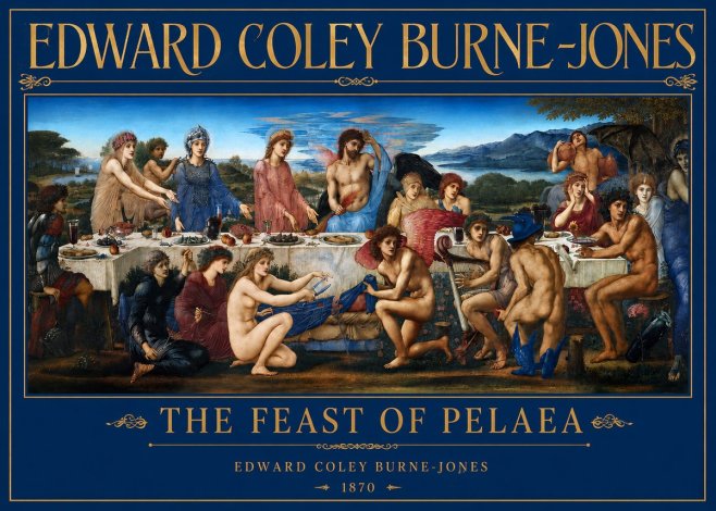 Edward Burne-Jones The Feast of Pelaea No2 - Poster