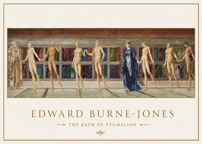Edward Burne-Jones The Bath of Pygmalion No1 - Poster