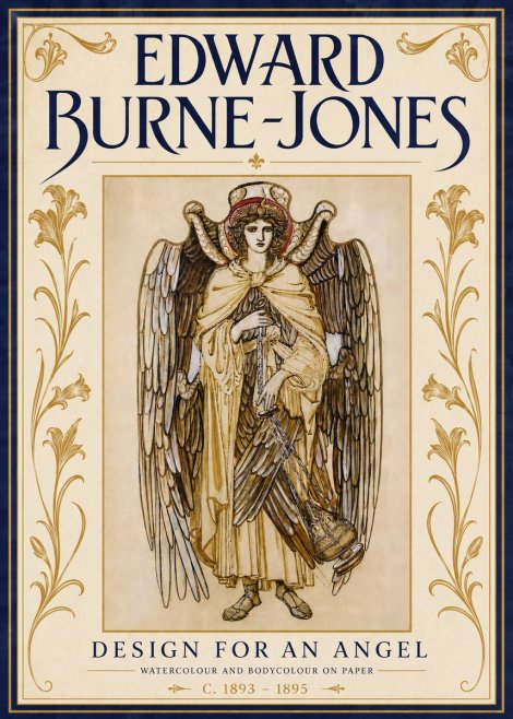 Edward Burne-Jones Design for an Angel No6 - Poster