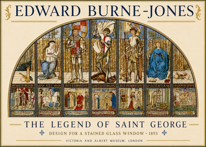 Edward Burne-Jones The Legend of Saint George No6 - Poster