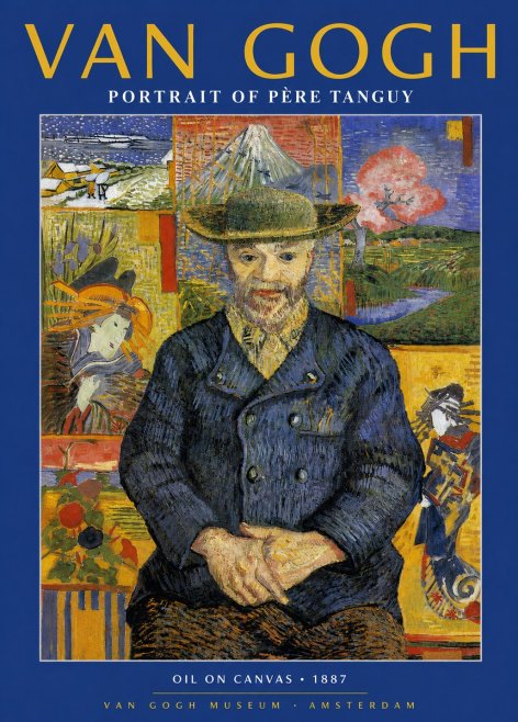 Van Gogh Portrait of Père Tanguy I No2 - Poster