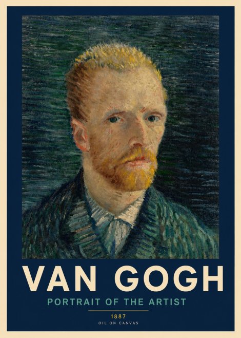 Van Gogh Portrait of the Artist II No2 - Poster