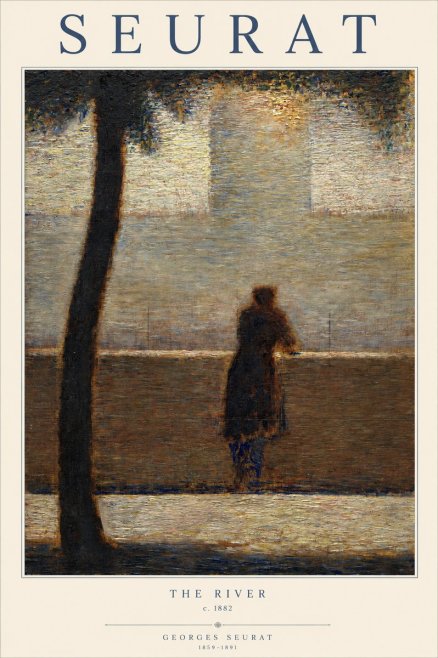 Seurat The River No1 - Poster
