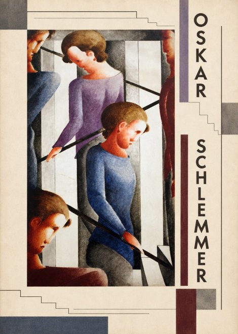 Oskar Schlemmer Staircase Figures I No5 - Poster