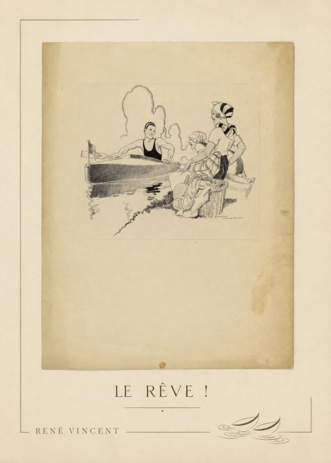 René Vincent Le Rêve ! No6 - Poster