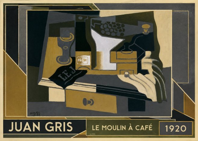 Juan Gris Le Moulin À Café No1 - Poster