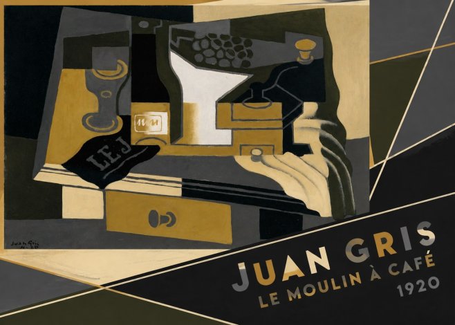Juan Gris Le Moulin À Café No4 - Poster