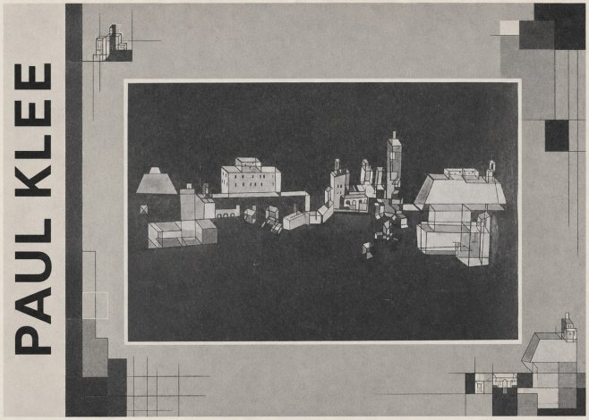 Paul Klee Architectural Forms No4 - Poster