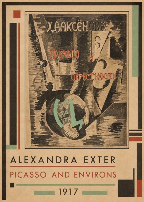 Alexandra Exter Picasso and Environs No4 - Poster