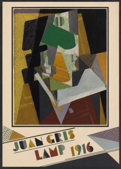 Juan Gris Lamp No3 - Poster
