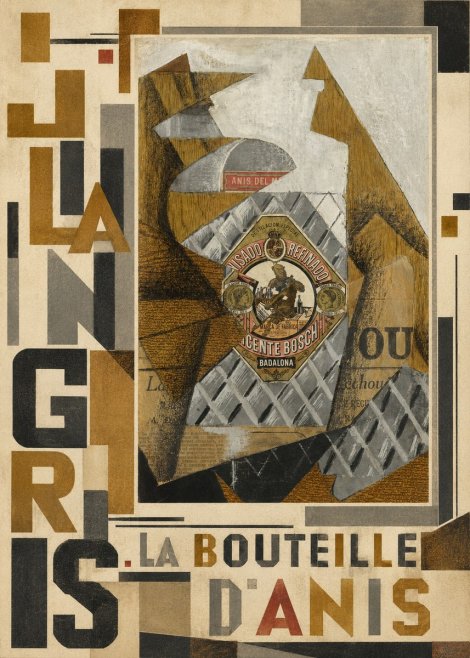 Juan Gris La Bouteille D'anis No3 - Poster