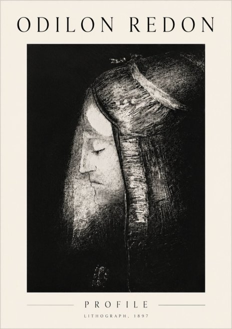 Odilon Redon Profile No6 - Poster