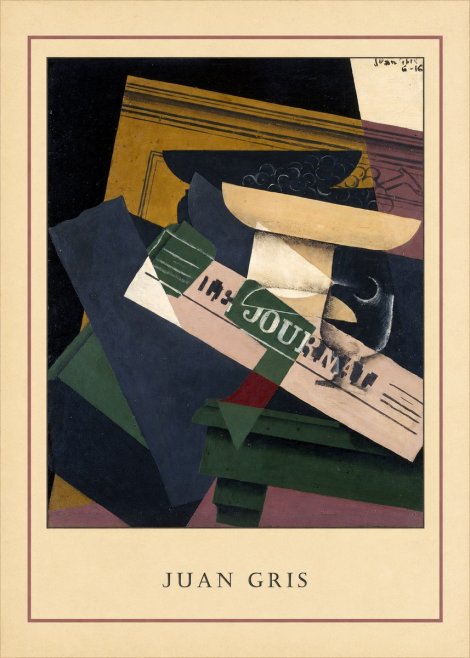 Juan Gris Journal No4 - Poster