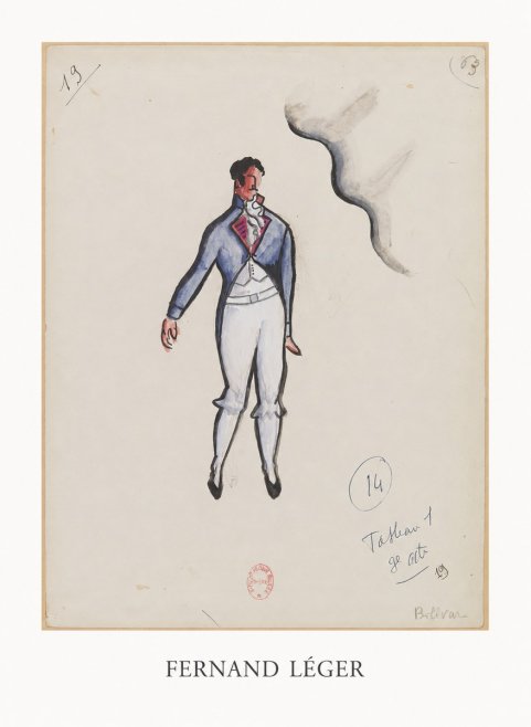 Fernand Léger Bolivar. Tableau 1 3E Acte No5 - Poster
