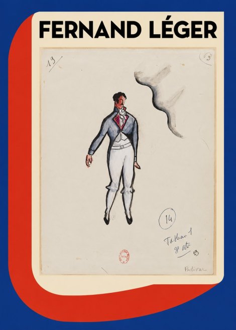 Fernand Léger Bolivar. Tableau 1 3E Acte No6 - Poster