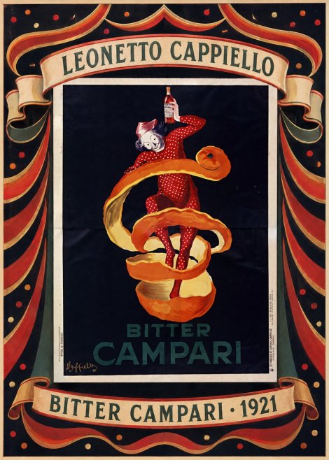 Leonetto Cappiello Bitter Campari I No5 - Poster
