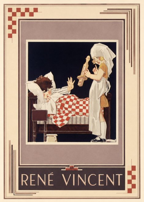 René Vincent The Little Patient No2 - Poster