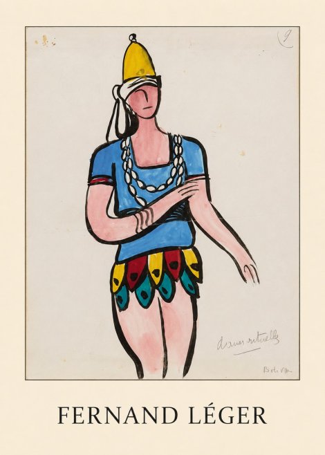 Fernand Léger Danse Rituelle No5 - Poster