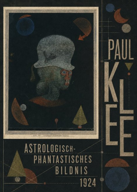 Paul Klee Astrologisch-phantastisches Bildnis No5 - Poster
