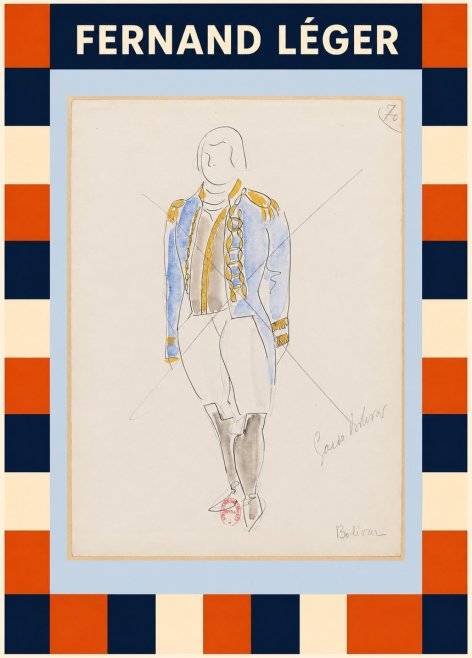 Fernand Léger Bolivar VII No4 - Poster