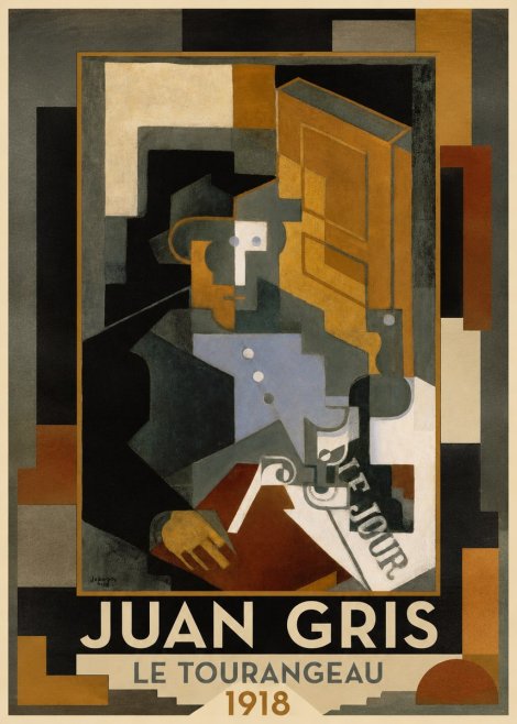 Juan Gris Le Tourangeau No1 - Poster