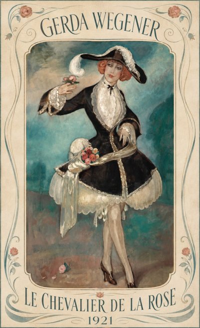 Gerda Wegener Le Chevalier De La Rose No4 - Poster