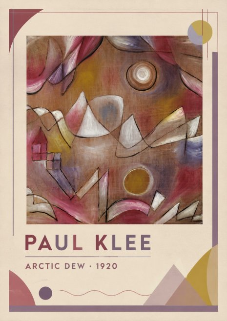 Paul Klee Arctic Dew No1 - Poster