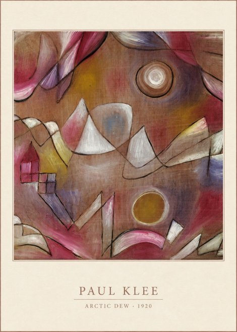 Paul Klee Arctic Dew No4 - Poster