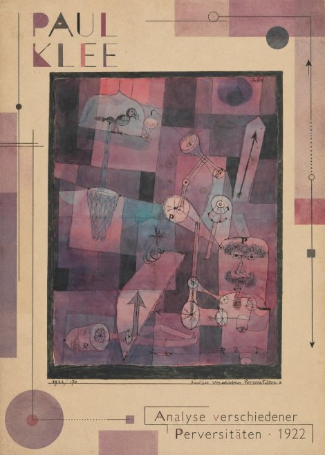 Paul Klee Analyse Verschiedener Perversitäten No6 - Poster